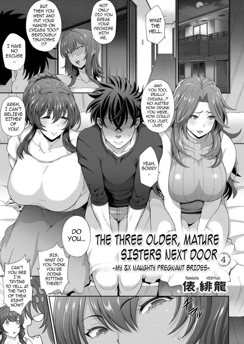 [Tawara Hiryuu] Toshiue Zukushi Jukushita Sanshimai | The Three Older, Mature Sisters Next Door [English] {darknight}Episode 3 หน้า 23