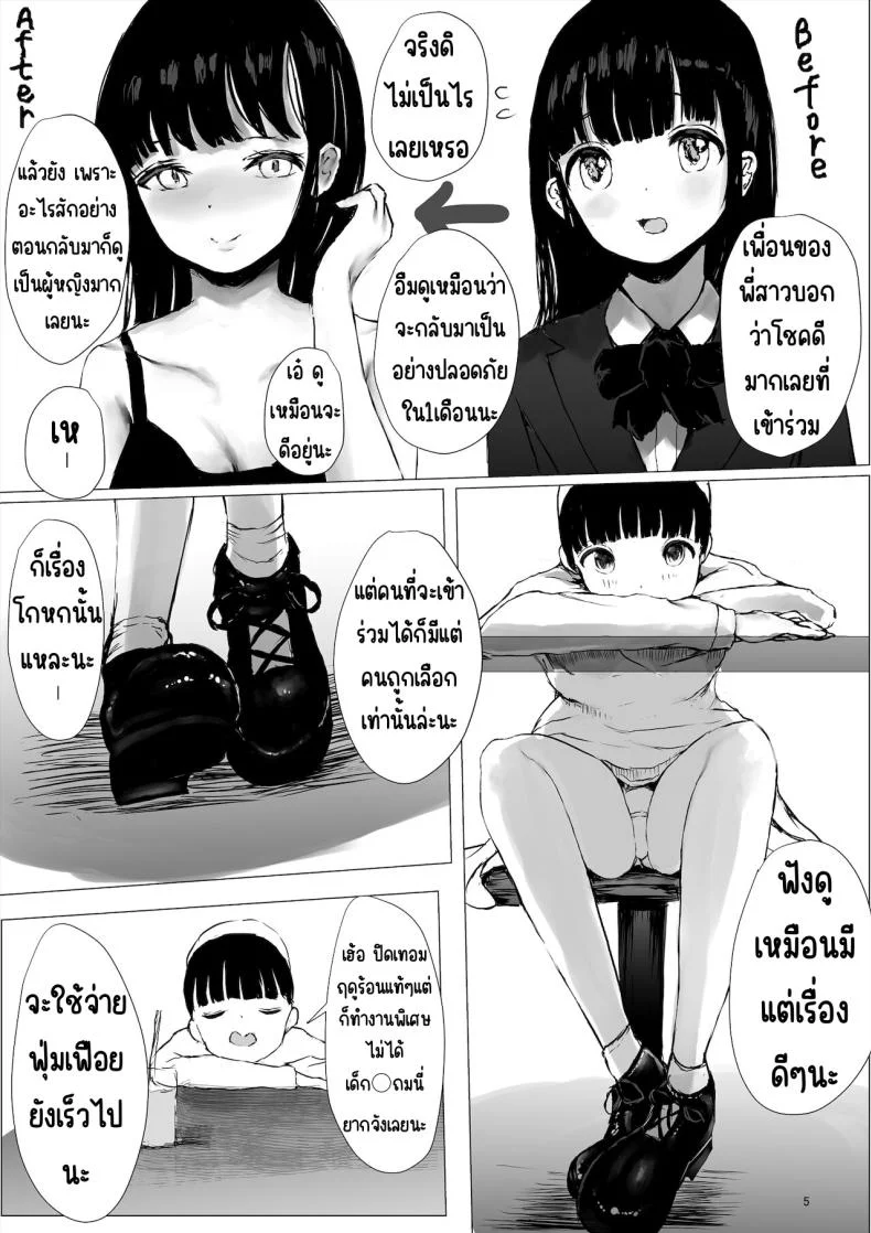 ภาระกิจห้องควย1เดือน [Metacorapusu (Metacora)] JC Chinpo-beya Ikkagetsu Seikatsu Challenge! (Zenpen) หน้า 5