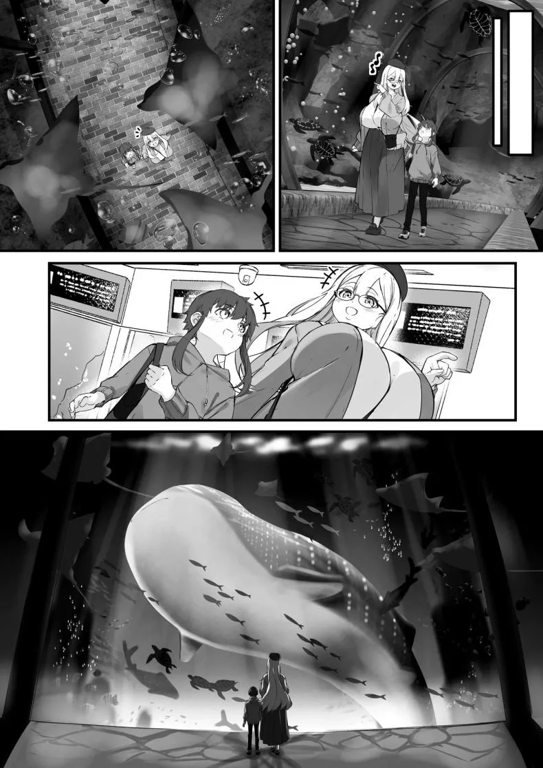 แฟนผมสูงสองเมตร [Baku-π-dou (Kuchi VE)] 2m no Toshishita Kanojo  My 2-Meter-Tall Younger Girlfriend หน้า 8