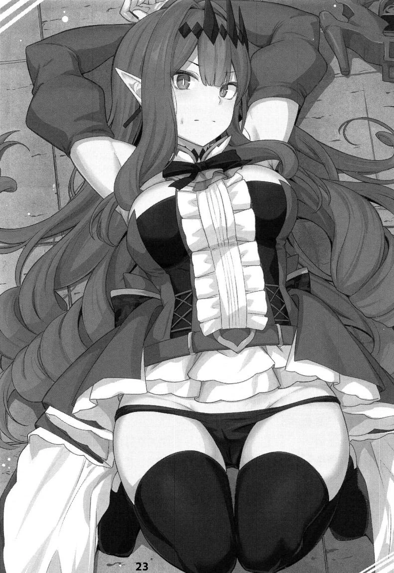 ถ้าไม่ทำก็ออกไม่ได้ (C100) [Ohanabatake (Siseki Hirame)] Baobhan Sith to SEX Shinai to Derarenai Heya  Baobhan Sith and I Need to Have Sex or Else We Can't Leave This Room! (FateGrand Order) หน้า 24