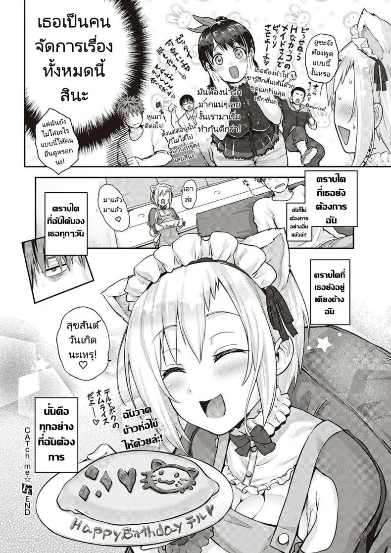 ของขวัญในงานวันเกิด [Kurokoshi You] CATch Me☆ (COMIC ExE 27) หน้า 28