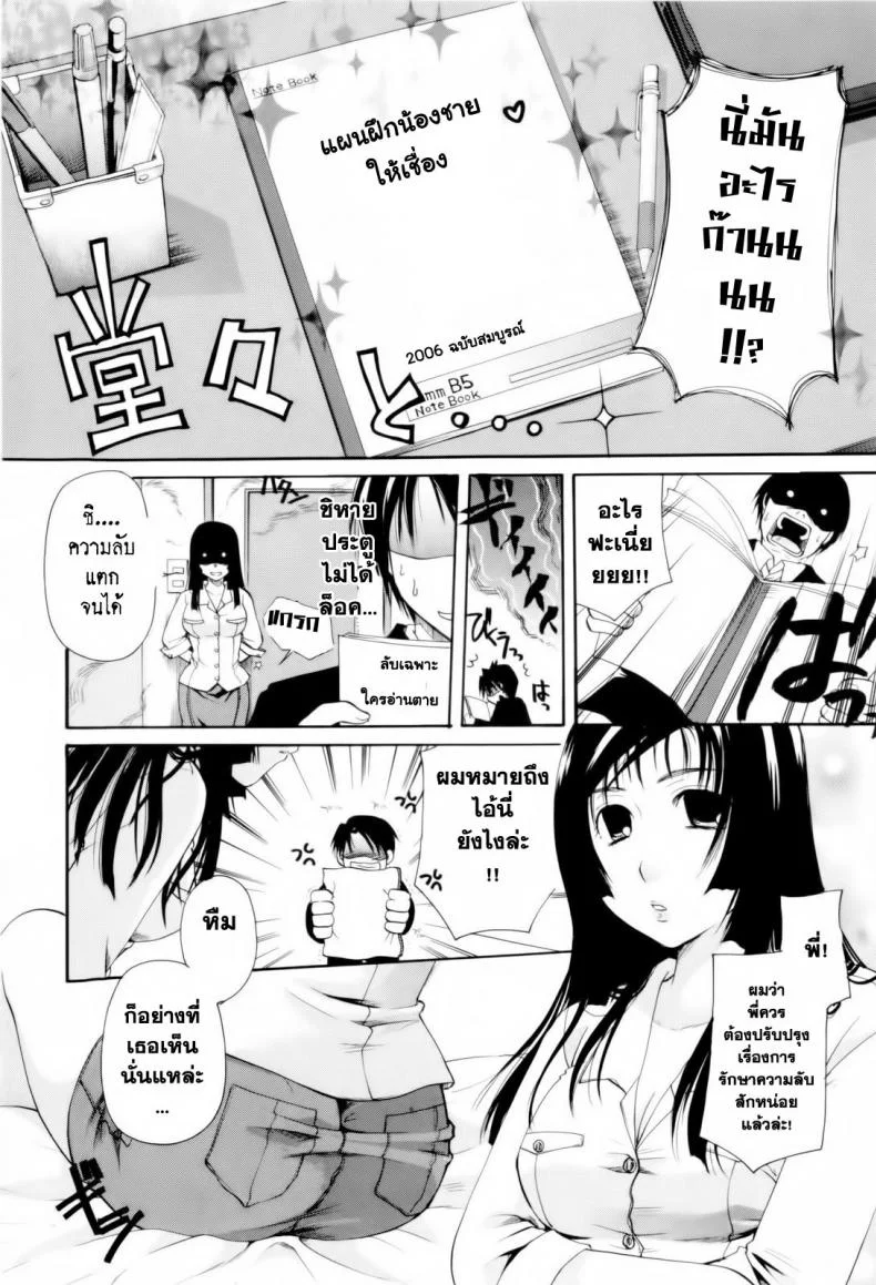 ตัวตนนี้ พี่สาวสร้างมา [Itou Ei] Onee-san ja Dame Kashira? Ch.2 - Remodeling Brother หน้า 8