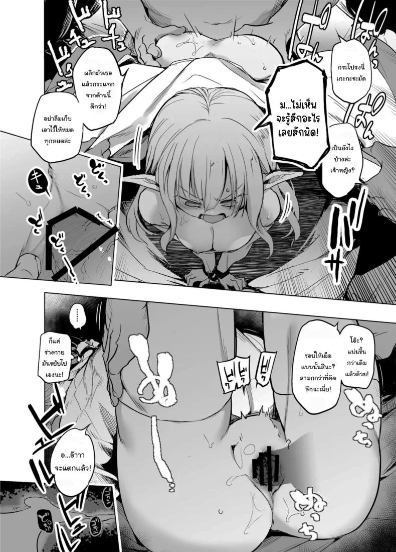 เจรจาสันติกับชาวเอลฟ์ [Kaede Momiji (Shijokko)] Elf no Hime no Hokori ni Kakete Taemasu  For the pride of the elf princess, I will endure หน้า 13