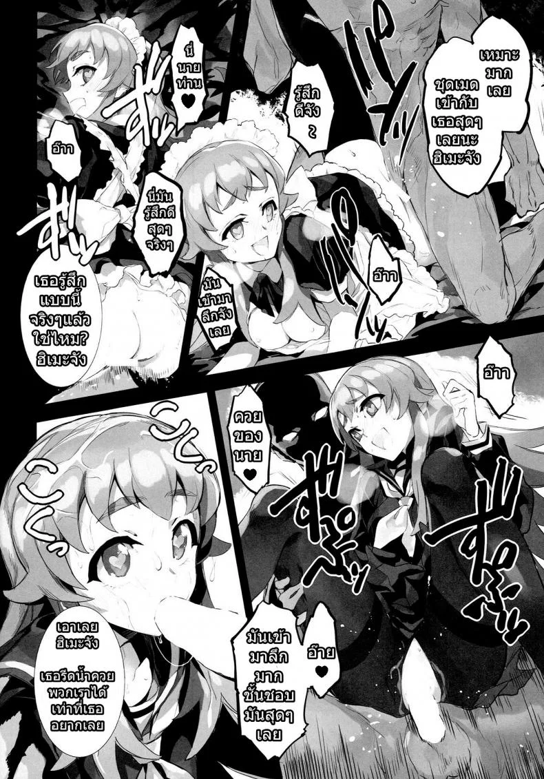 อยากเพื่อนเยอะ ต้องเลอะหน่อย (C86) [Bonnou Stream (shri)] FALLEN PRINCESS (HappinessCharge Precure!) หน้า 14