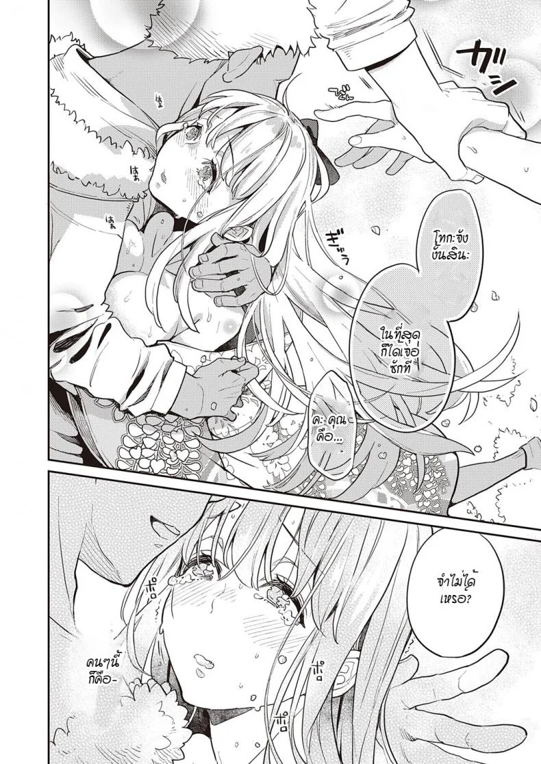 ดอกฟ้าที่เบ่งบานและร่วงโรย [Kagami] Fujinami wa sakite chiri หน้า 28