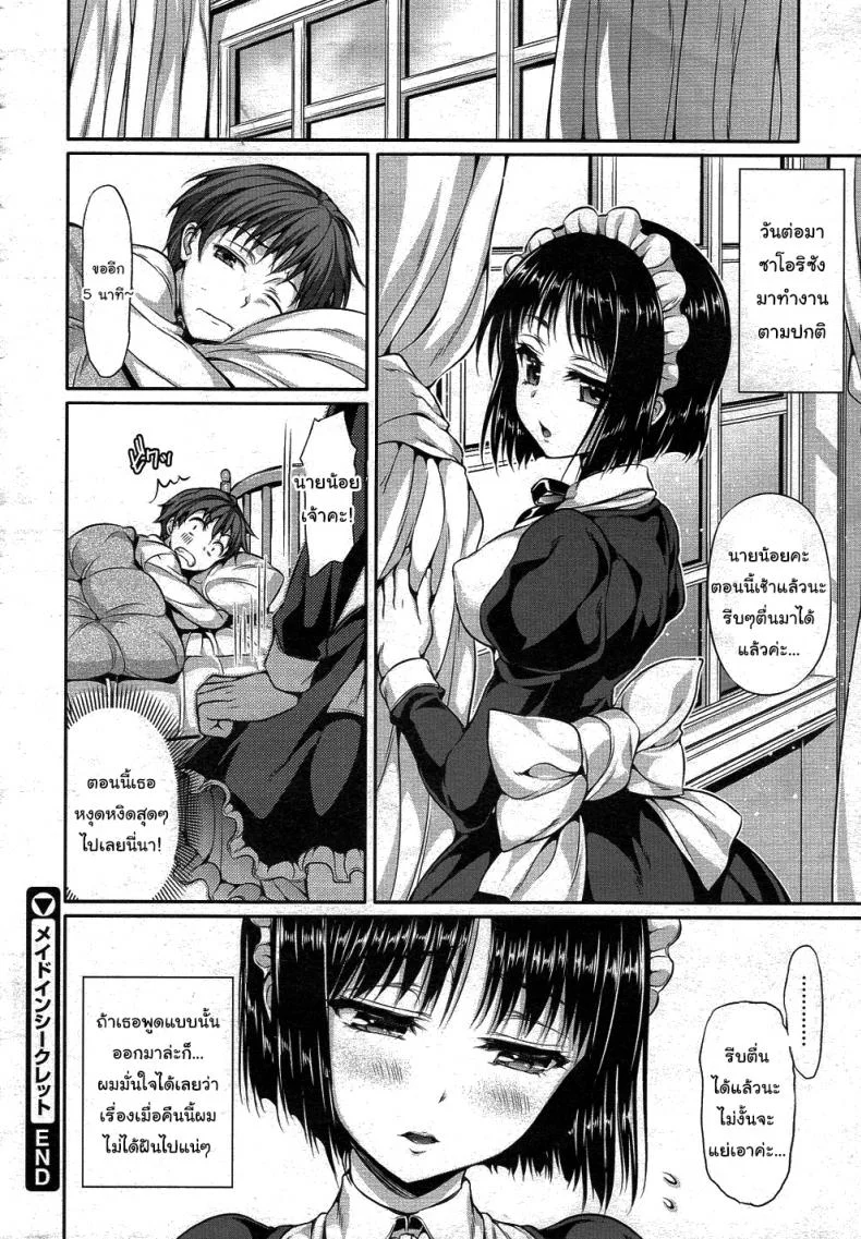 จุดอ่อนของเธออยู่ไหนกันนะ [Hisasi] Maid in Secret หน้า 22