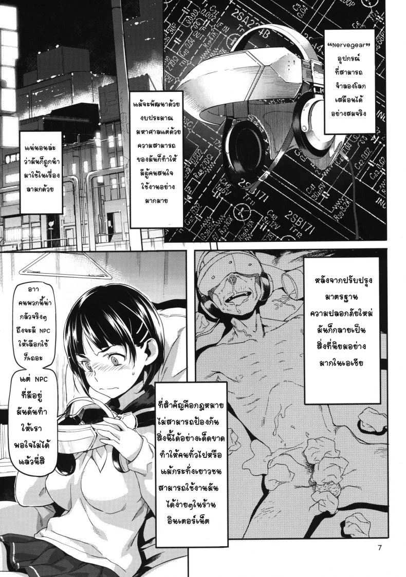 [SNOB NERD WORKS (Sameda Koban)] HARD MODE (Sword Art Online) หน้า 8