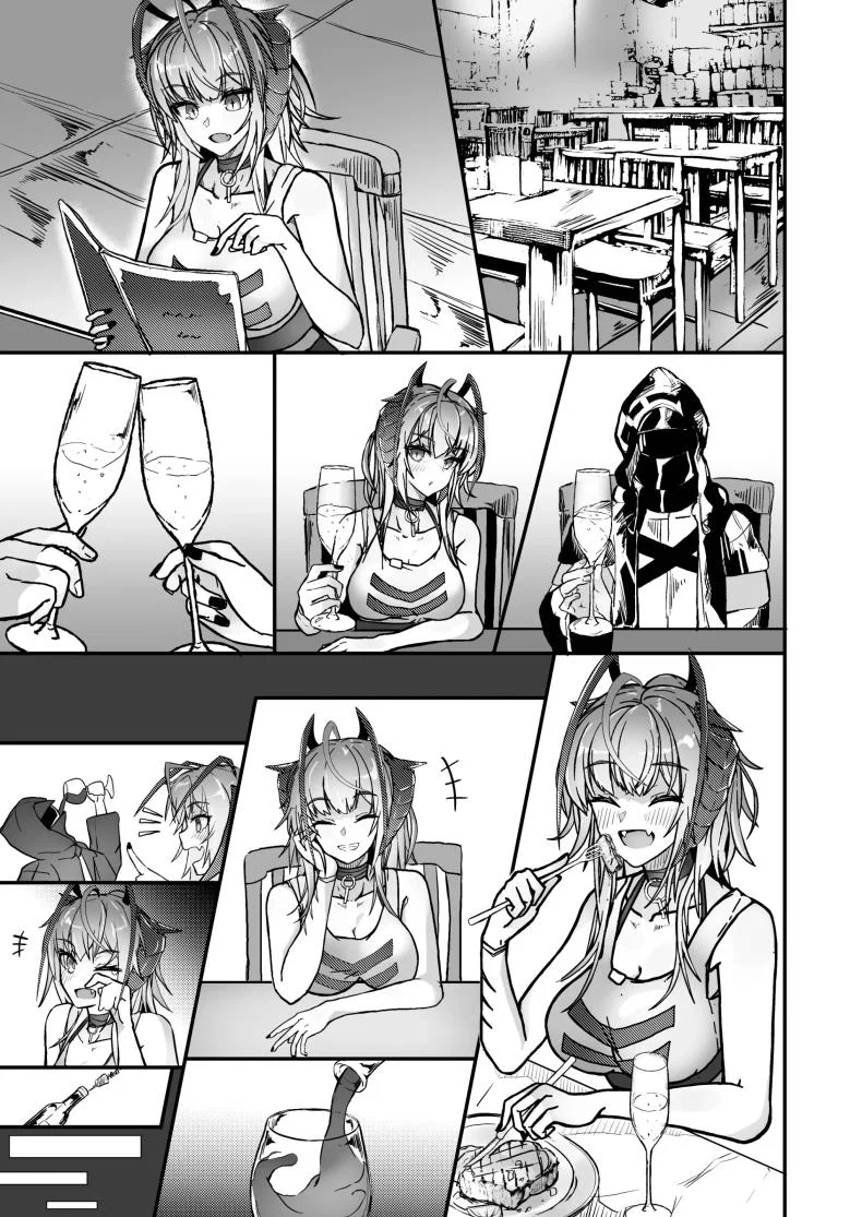ฉันน่ะเป็นผู้หญิงไม่ดี [AM644 (akasabi)] I'm a BAD GIRL (Arknights)ฉันน่ะเป็นผู้หญิงไม่ดี 2 หน้า 8