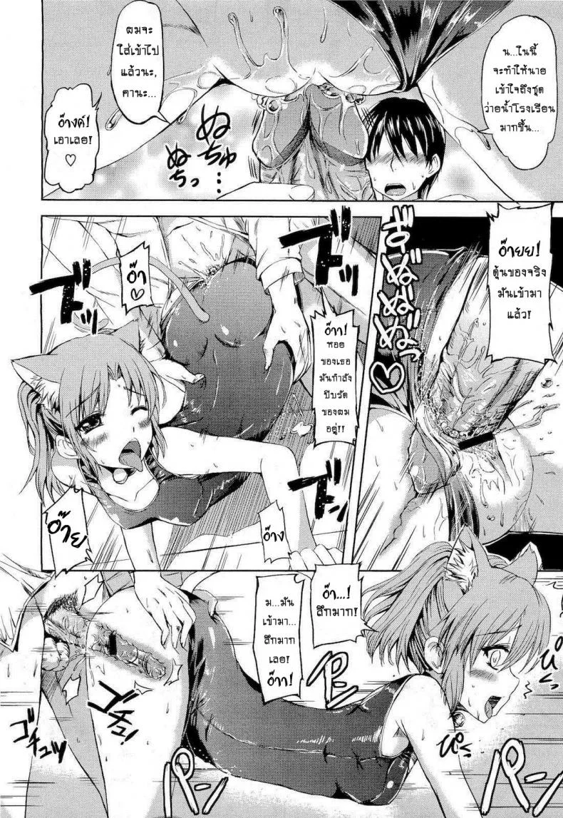 เมดกะเหมียวขอเกี่ยวหัวใจ [Kamishiro Ryu] School Maid หน้า 13