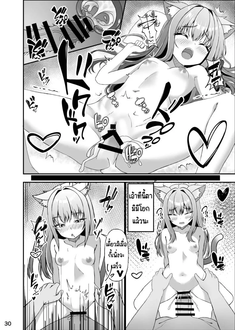 ใช้ชีวิตกับลูกแมว [Mimizuki Mimiduku. (Lionneko)] Koneko To No Seikatsu Mimi To No Kurashi หน้า 29