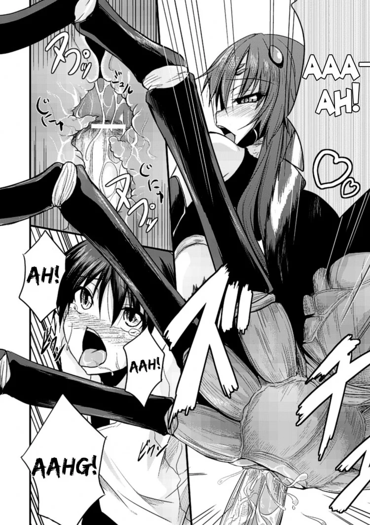 เสียวกลางป่าท่าแมงมุม [Kirisaki Byakko] Mori no Ito | The Thread in The Woods (Bessatsu Comic Unreal Monster Musume Paradise Vol.4)[Kirisaki Byakko] Mori no Ito | The Thread in The Woods (Bessatsu Comic Unreal Monster Musume Paradise Vol.4) หน้า 12