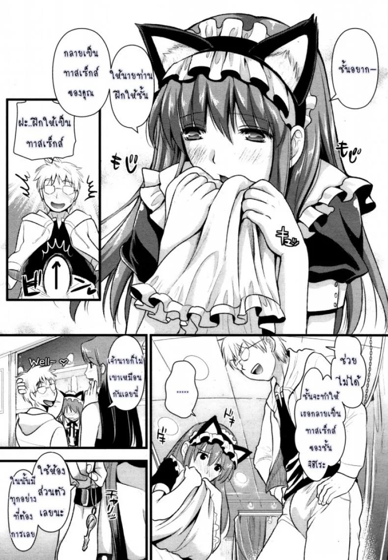 สาวใช้ปากไม่ตรงกับใจ [Kojima Saya] [UNCEN] Tsundere Maid Ch.1สาวใช้ปากไม่ตรงกับใจ 2 หน้า 9