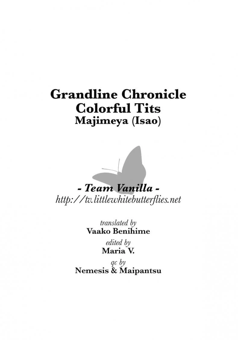 จุดแวะพัก ณ เกาะเงือก [Majimeya (isao)] Grandline Chronicle Colorful Sainyuu (ONE PIECE) หน้า 17
