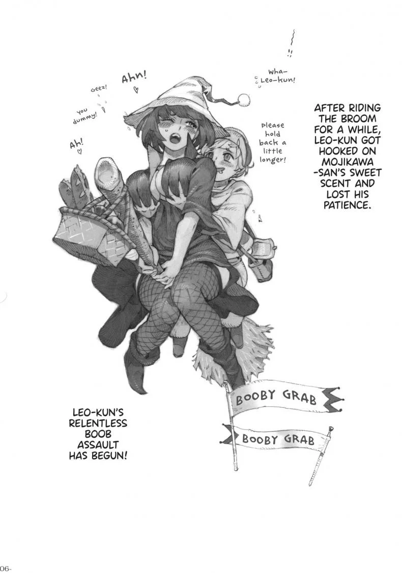 อย่าแหยมกับแม่มด [Naivta (Nishi Yoshiyuki)] Majo wa Kekkyoku Sono Kyaku to The Witch Ended Upอย่าแหยมกับแม่มด 2 หน้า 5