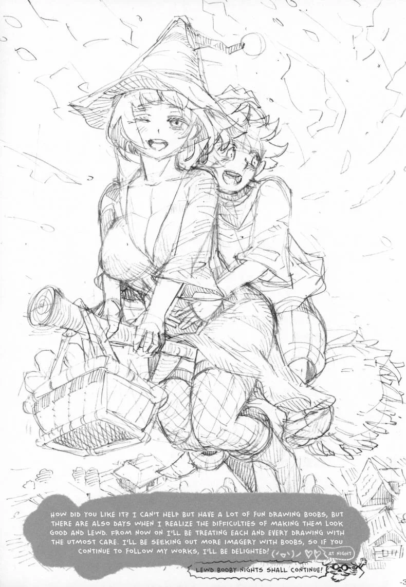 อย่าแหยมกับแม่มด [Naivta (Nishi Yoshiyuki)] Majo wa Kekkyoku Sono Kyaku to The Witch Ended Upอย่าแหยมกับแม่มด 2 หน้า 35
