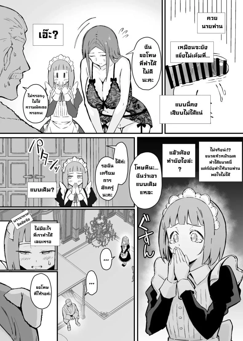หน้าที่ของเมดตอนกลางคืน (Hatsuden Pengin) หน้า 14