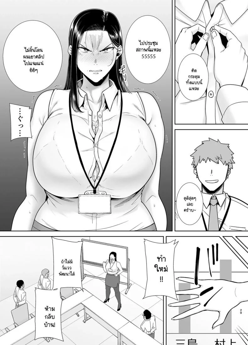 หัวหน้าตัวร้าย [DOLL PLAY (Kurosu Gatari)] PowerHara Onna Joushi to Shachiku-kunหัวหน้าตัวร้าย 2 หน้า 28