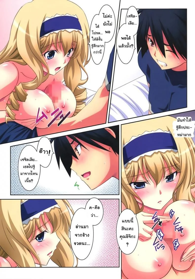 งานวิจัยยากระตุ้น [Mahirutei (Izumi Mahiru)] Cecilia Style ( Infinite Stratos) หน้า 22