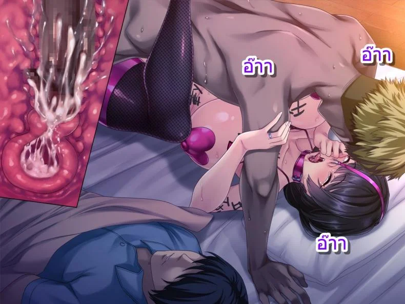 เรื่องตัณหาของคุณนาย [Mario] Tsuma ga Kakushiteita Video - Motokare Netorase Kansatsuki หน้า 56