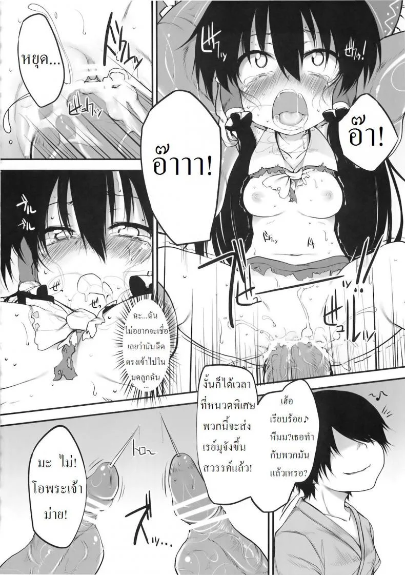 กล่องบริจาคของศาลเจ้าฮาคุเรย์ [Marked-two (Maa-kun)] Hakurei Jinja no Saisenbako หน้า 18