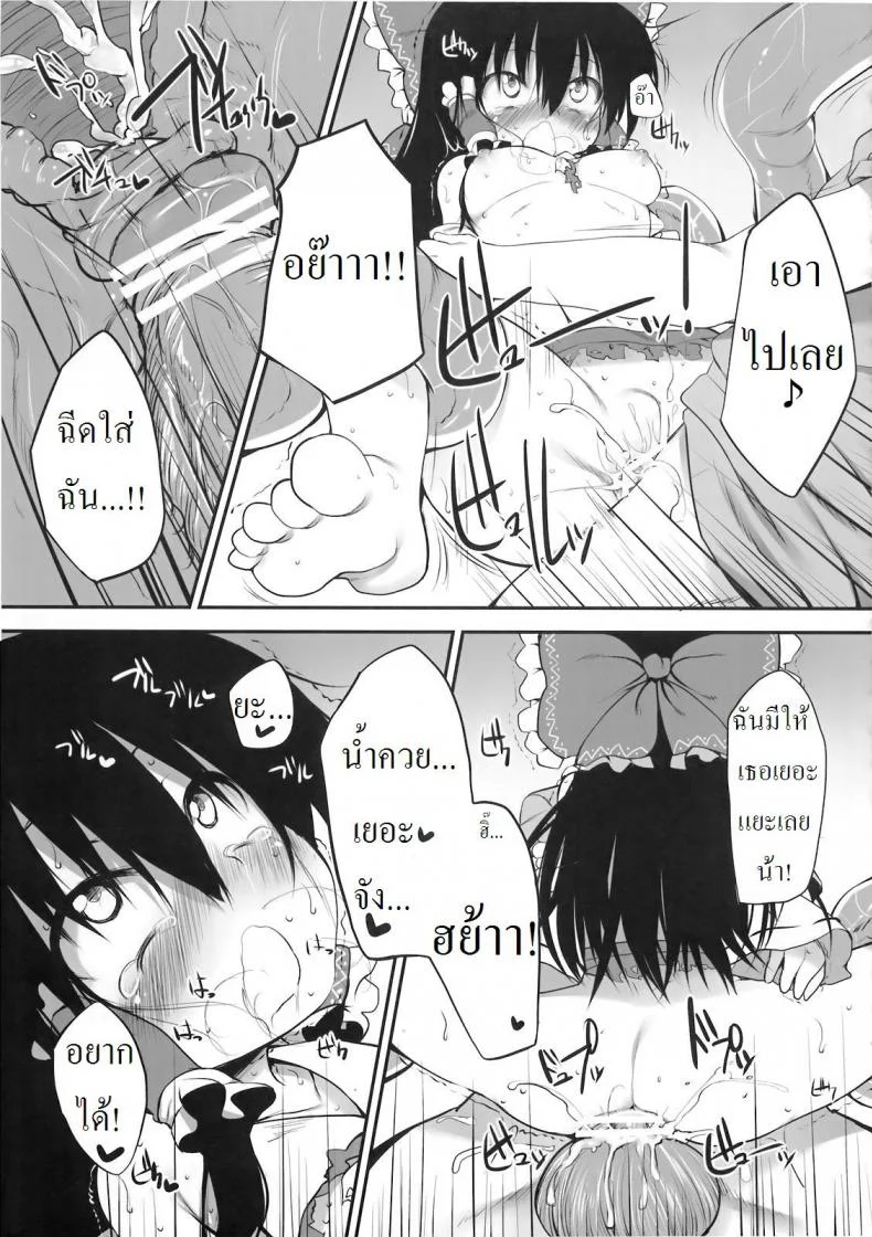 กล่องบริจาคของศาลเจ้าฮาคุเรย์ [Marked-two (Maa-kun)] Hakurei Jinja no Saisenbako หน้า 23