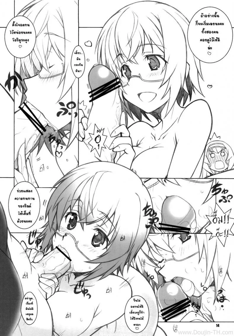 ปรารถนาด้วยคำขอ [Maruarai (Arai Kazuki)] SEA IS (Infinite Stratos) หน้า 13