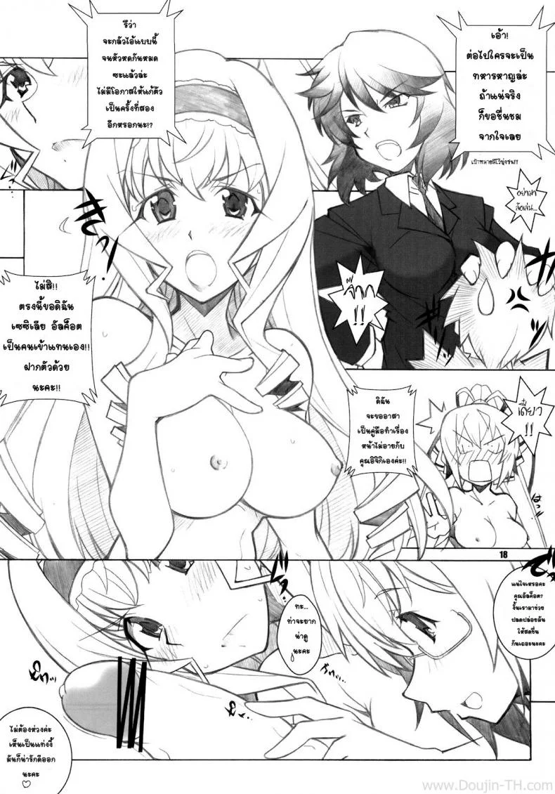 ปรารถนาด้วยคำขอ [Maruarai (Arai Kazuki)] SEA IS (Infinite Stratos) หน้า 17