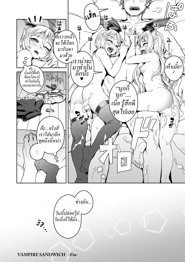 แซนวิชสอดแวมไพร์ [Mesuman Teikoku (Kosuke)] VAMPIRE SANDWICH (Granblue Fantasy) หน้า 20