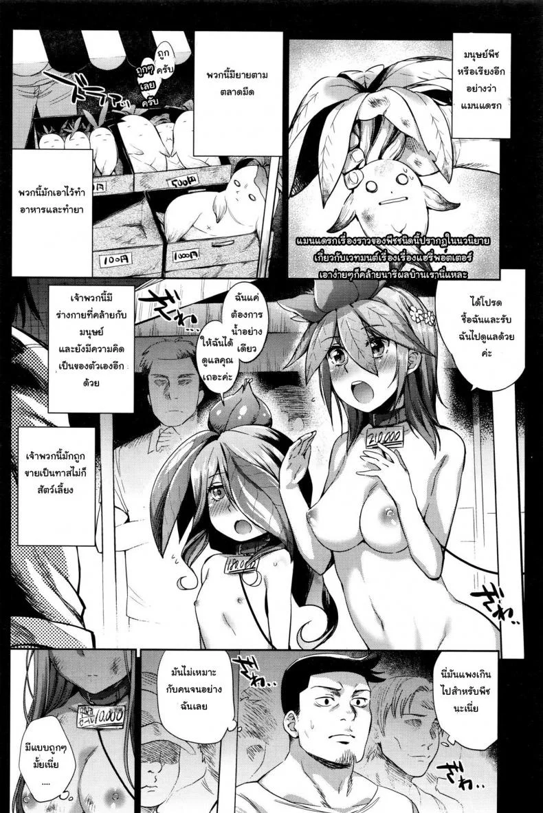 พืชมีชีวิต ผักก็มีหัวใจ [Mizone] Shokubutsu no Sodatekata - How to raise plants (COMIC BAVEL 2016-04)พืชมีชีวิต ผักก็มีหัวใจ 01 หน้า 4