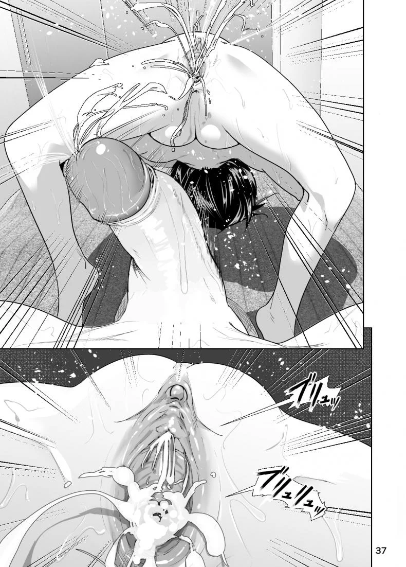 เรื่องบังเอิญเกิดขึ้นได้ [Nakani] Tales of Imouto-Oppai-Marudashiเรื่องบังเอิญเกิดขึ้นได้ 2 หน้า 37