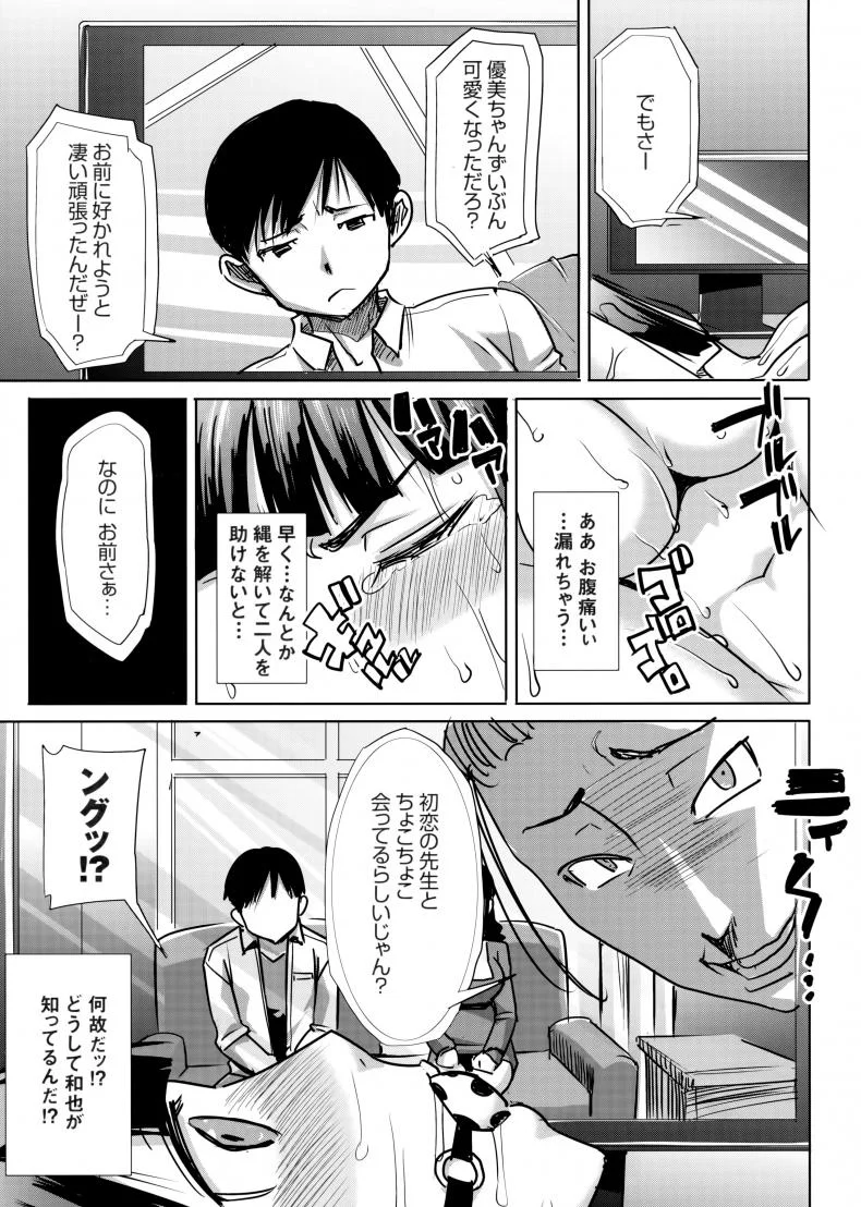 เรื่องไม่หวานของจารย์สาว [Namakemono Kishidan (Tanaka Aji)] UnSweet Kurose Katsuko Plus Are Karaเรื่องไม่หวานของจารย์สาว 7 [ ยังไม่แปล ] หน้า 8