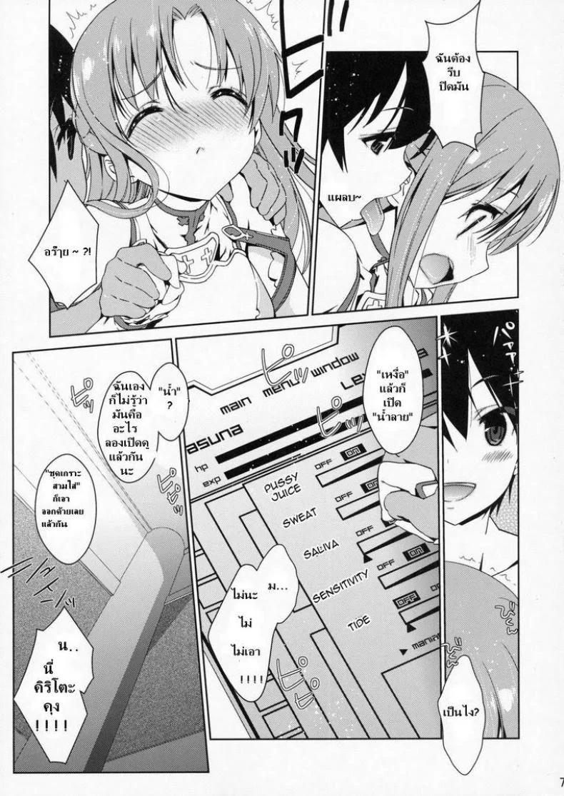 ซอร์ดอาร์ตออนไลน์ - อาซึนะ [NANASE Melty] SPECIAL ASUNA ONLINE หน้า 4