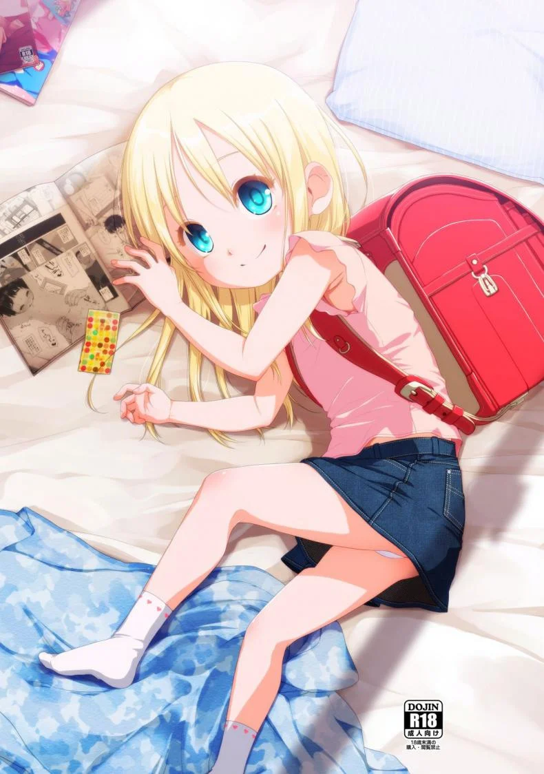 เด็กประถมผมบลอนด์ [Shichiten Battou (Miyasaka Takaji)] Uchi no Tonari no Shougakusei wa Kinpatsu Hekigan Ecchi-zuki The Blonde-haired, Blue-Eyed Elementary Schooler Next Door Loves Sex หน้า 21
