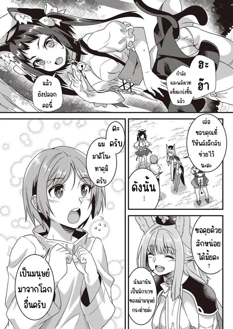 พเนพจ ต่างโลกของเหล่าสัตว์ [Shinozuka atsuto] burari isekai kemonotabi หน้า 11