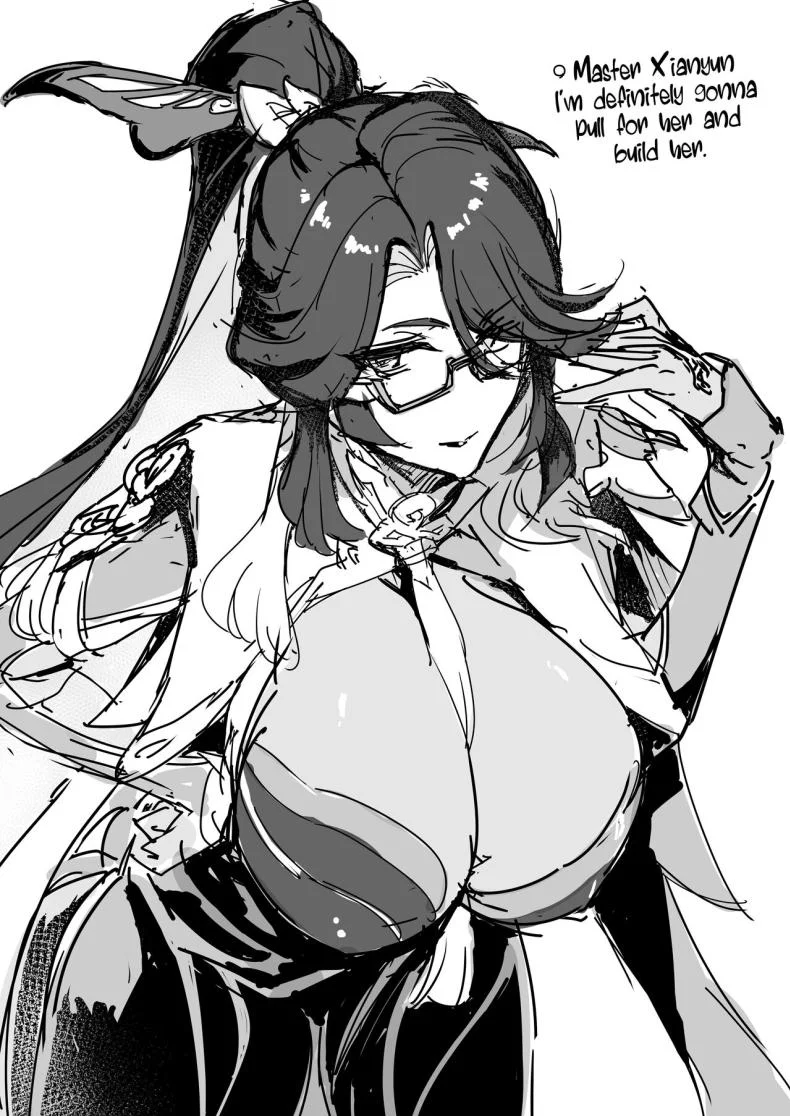 มาทำลูกข้ามเผ่าพันธ์กัน [Jikansa Kougeki (Tooya Daisuke)] Amai Tsuyu Sweet dew (Genshin Impact) หน้า 23