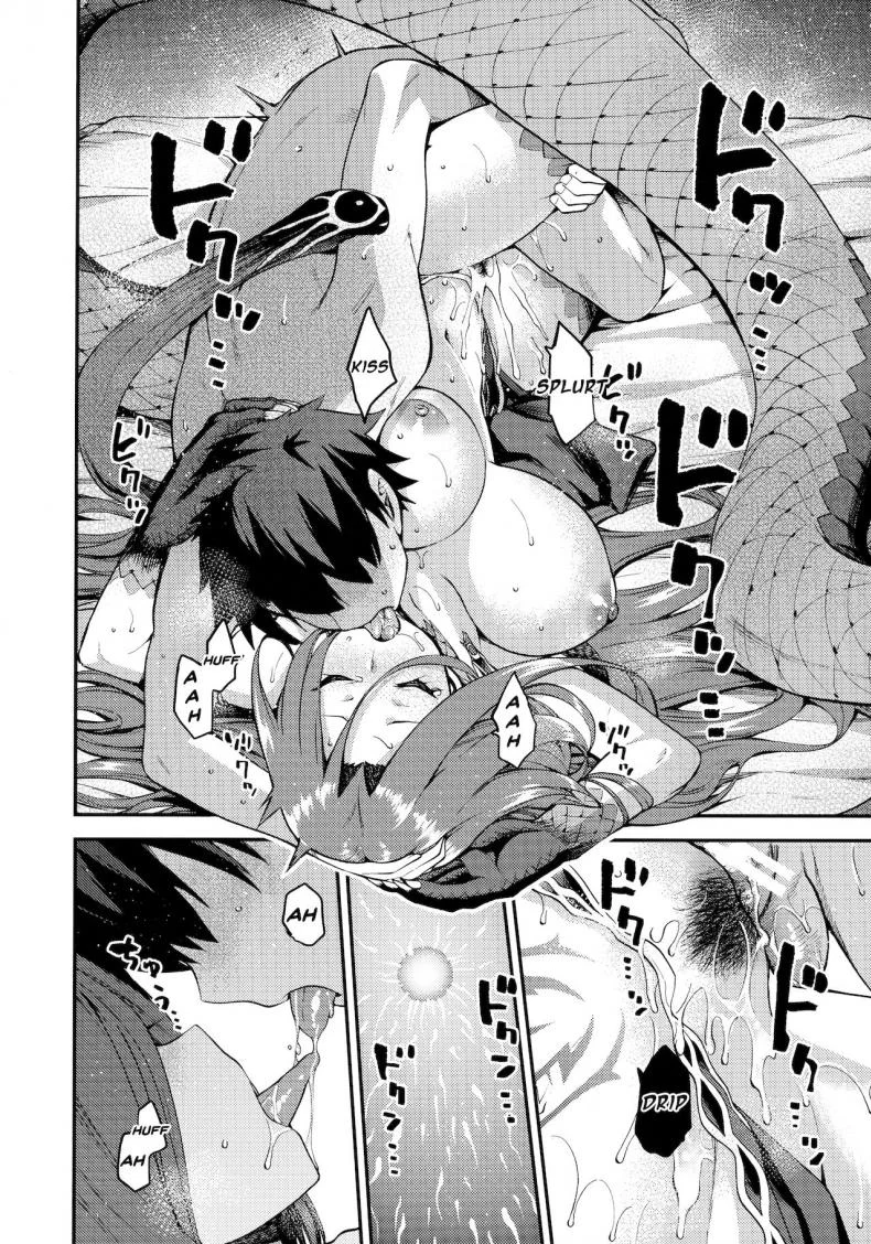 สัญชาตญาณของเมดูซ่า [Jyouren Kishidan (kiasa)] Hebigami no Honnou หน้า 27