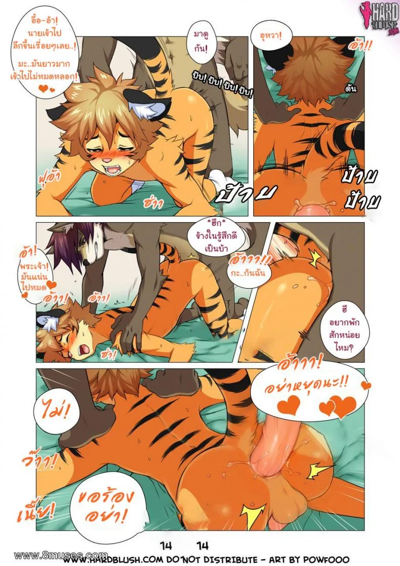แชร์วิธีขี่หลังเสือ [Powfooo] No Pain No Gain หน้า 14