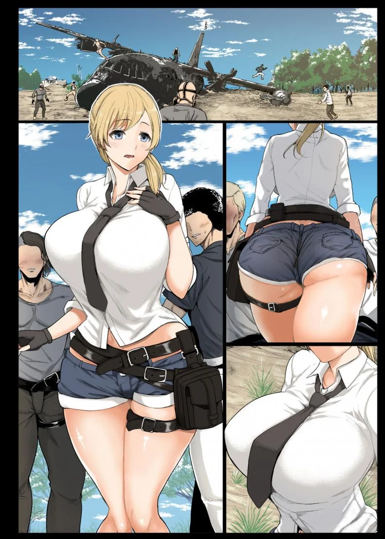 [โดจิน PUBG] [Aomizuan (Shimantogawa)] Geneki Joshidaisei to, Iyarashii Donkatsu (PlayerUnknown's Battlegrounds) หน้า 51