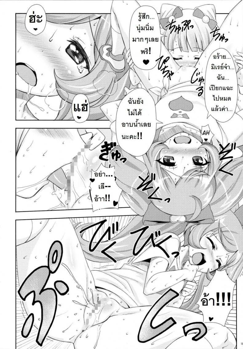 ยิ้ม ยิ้ม ยิ้ม มายิ้มกัน [Punipuni Doumei (Mizuki Gyokuran)] SMILE SMILE SMILE (PriPara) หน้า 17
