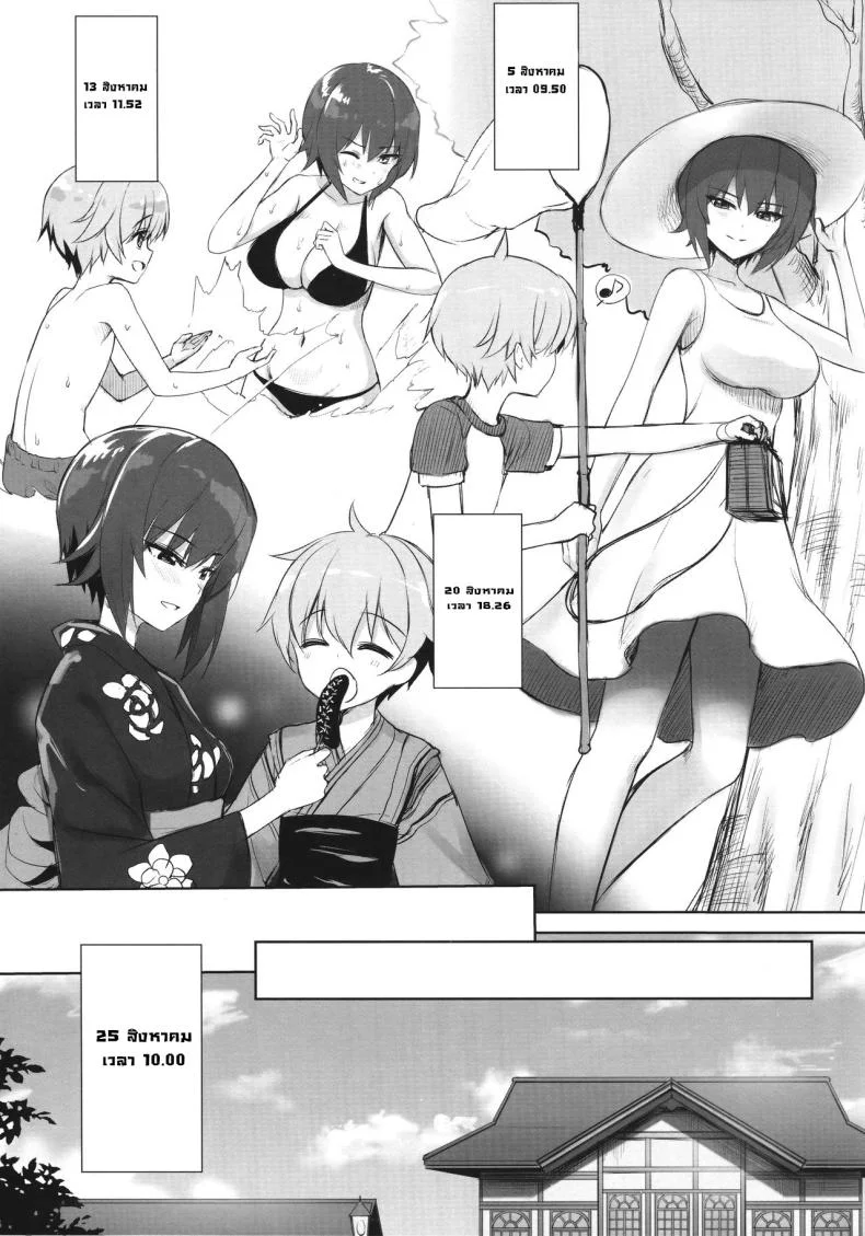 อัดคลิปลักหลับ (C91) [Yakiniku Tabetai (Derauea)] Nishizumi Maho no Suimin Kansatsu  Record of Nishizumi Maho’s Sleep Violation (Girls und Panzer) หน้า 6