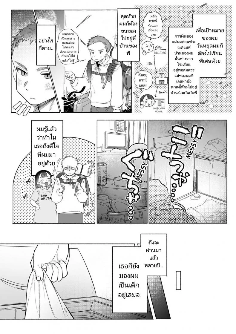 หวานใจยัยลูกพี่ลูกน้อง[Otama Jacuzzi (Tama no Chichi)] Ore wa Nee chan de shika Nukenai หน้า 9