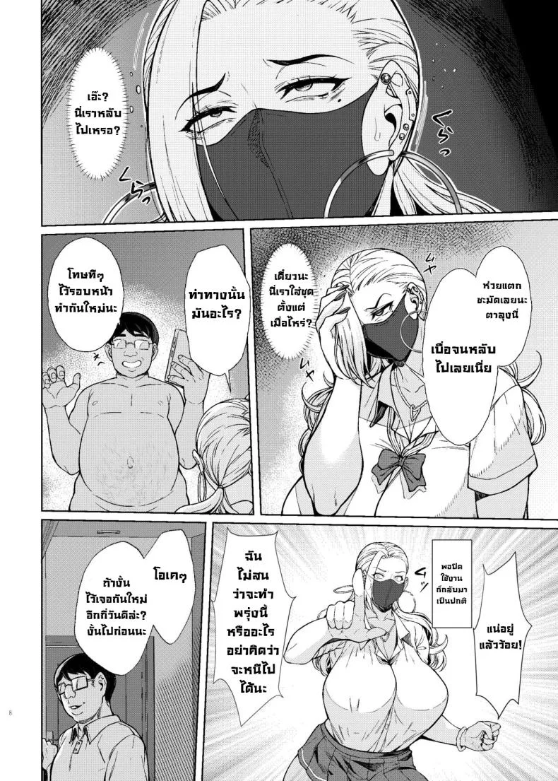 สะกดจิตมันง่ายจังว่ะ [Bomb Shelter (Orange Bull)] Are Joshikousei Saimin tte Konna ni Kantan datta no Huh Hypnotizing a high school girl was this easyสะกดจิตมันง่ายจังว่ะ 1 หน้า 7