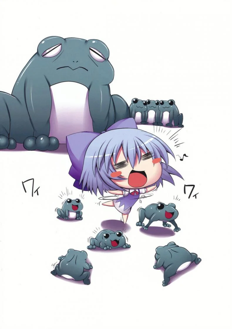 วิกฤตของชิลโน่!! การเอาคืนของเหล่ากบ!! (Reitaisai 7) [Marked-two (Maa-kun)] Cirno Dai Pinch! ~Kaeru no Fukushuu Hen~ | Cirno in Big Trouble! ~ Revenge of the Frogs ~ (Touhou Project) หน้า 31