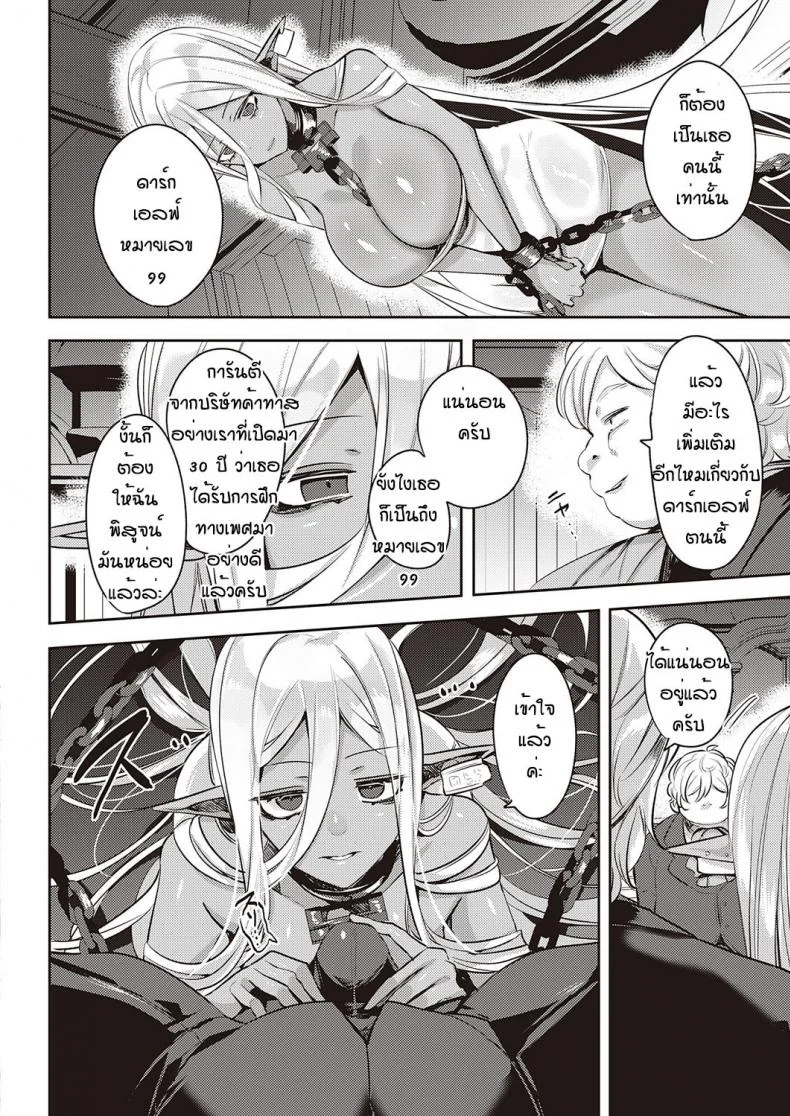 ได้ดาร์กเอลฟ์เป็นสัตว์เลี้ยง [Mitsuashi] Dark Elf no Koufukuron หน้า 4