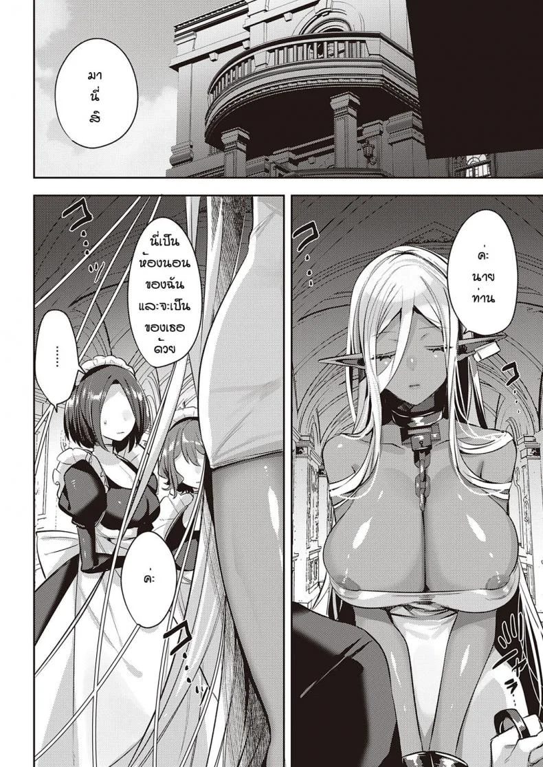 ได้ดาร์กเอลฟ์เป็นสัตว์เลี้ยง [Mitsuashi] Dark Elf no Koufukuron หน้า 8