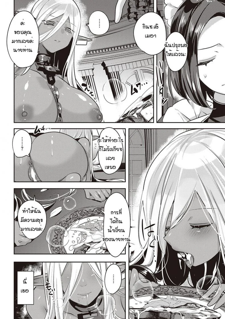 ได้ดาร์กเอลฟ์เป็นสัตว์เลี้ยง [Mitsuashi] Dark Elf no Koufukuron หน้า 14