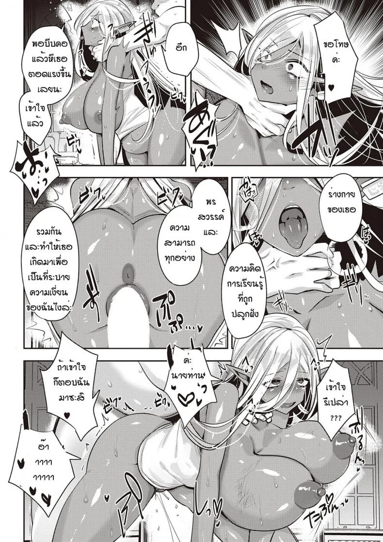 ได้ดาร์กเอลฟ์เป็นสัตว์เลี้ยง [Mitsuashi] Dark Elf no Koufukuron หน้า 22