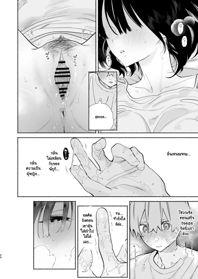 ชีวิตในหอพัก [Yuzuya (Yuzuha)] Boku no Geshuku Seikatsu ni Tsuite + Yuzuya no Usui Hon 2023 Fuyu Boku no Geshuku Seikatsu ni Tsuite Nenmatsu no Daisouji Henชีวิตในหอพัก 2 หน้า 49