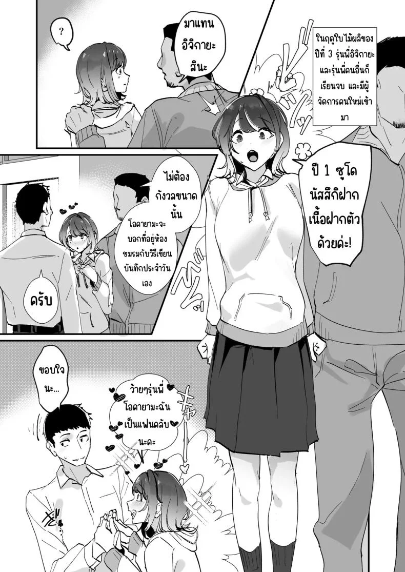 ผู้จัดการสาวในฝัน [Nananto (Uenosuke)] Akogare no Joshi Manager Zenpen หน้า 52