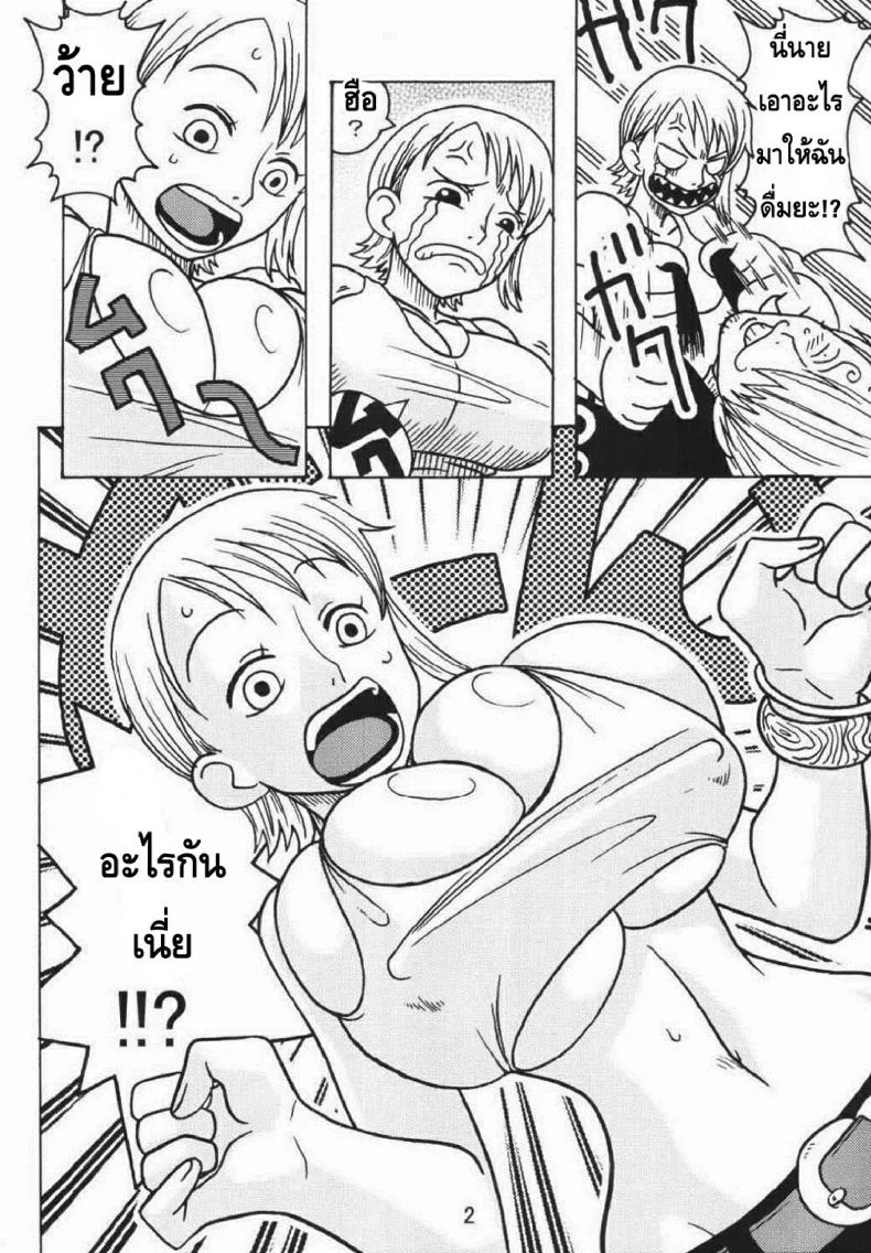 นามิอึ๋มเพราะซันจิ [SaHa] Acid-Head - Nami's Sailing Diary Special หน้า 4